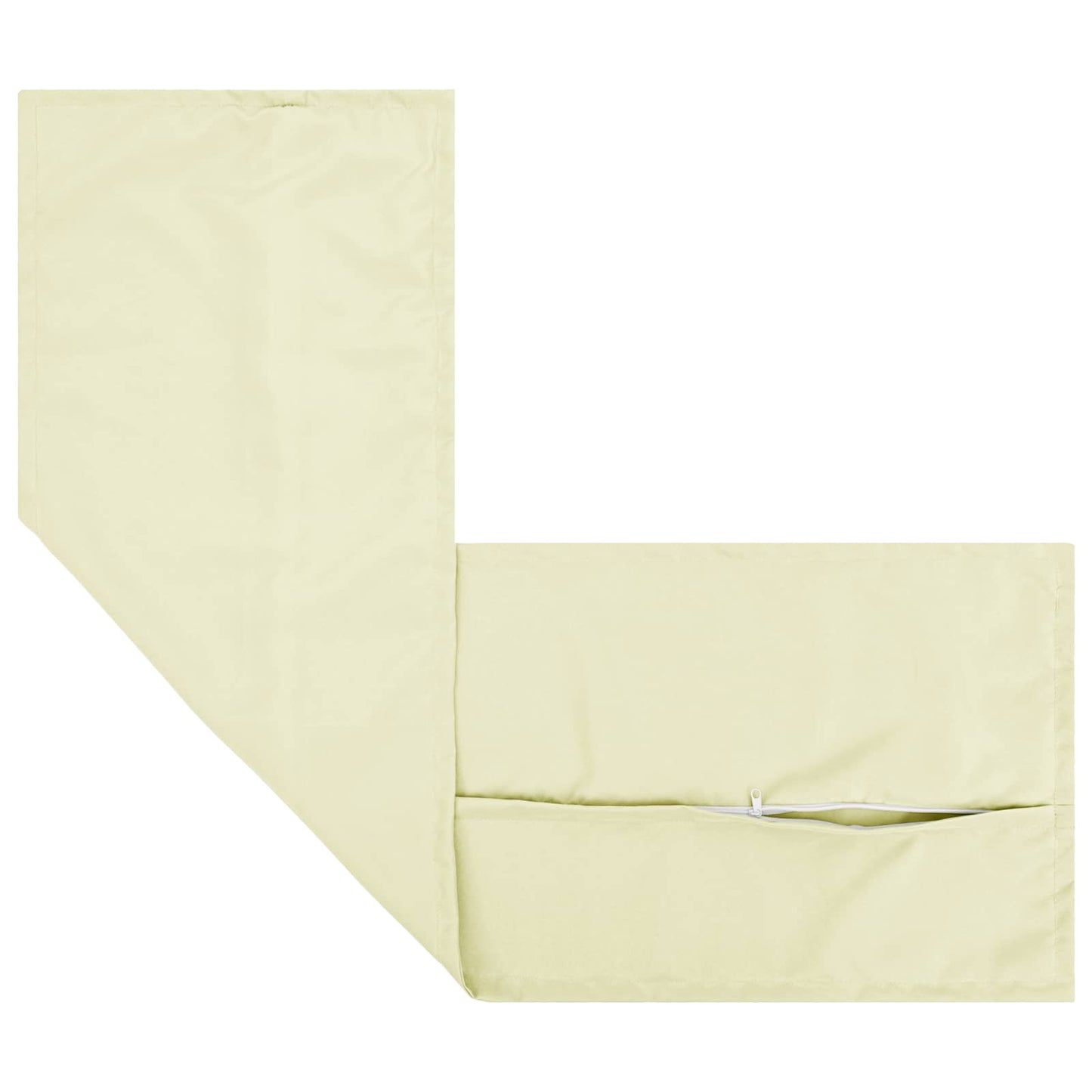 Pudebetræk 2 stk. HOUTEN Cremefarvet 40 x 145 cm Polyester