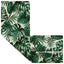 Pudebetræk 2 stk. HOUTEN Bladmønster 40 x 145 cm Polyester