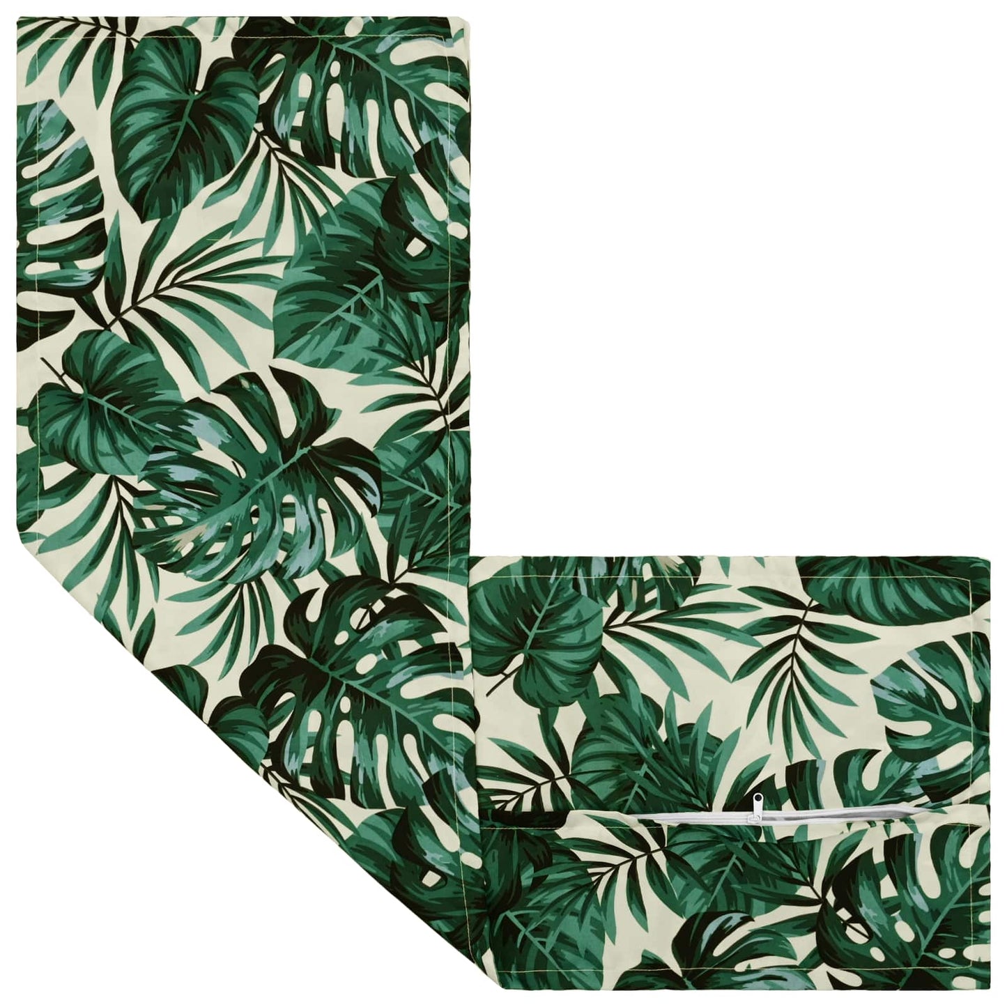 Pudebetræk 2 stk. HOUTEN Bladmønster 40 x 145 cm Polyester