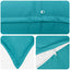Pudebetræk 2 stk. HOUTEN Turkis 40 x 145 cm Polyester