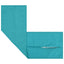 Pudebetræk 2 stk. HOUTEN Turkis 40 x 145 cm Polyester