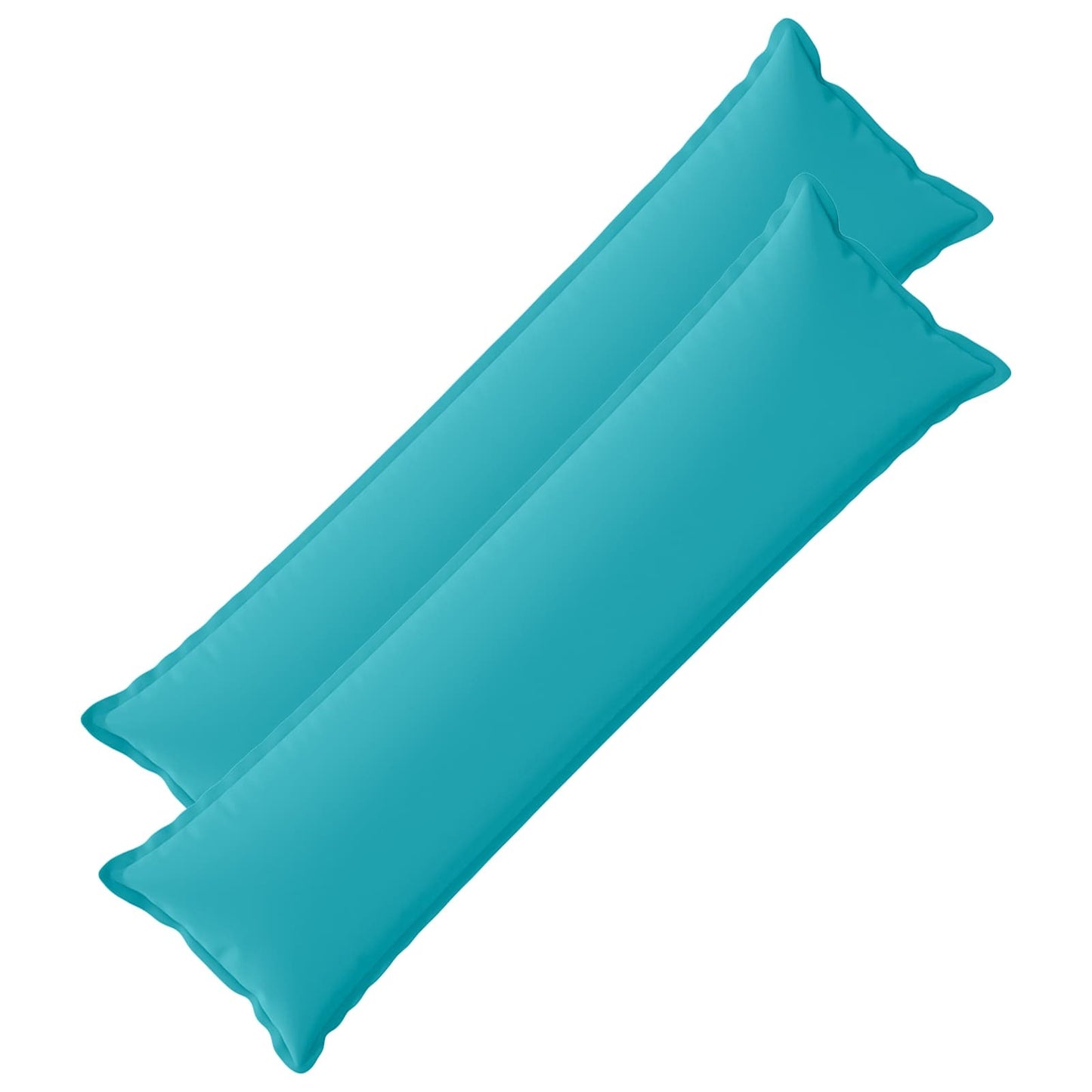 Pudebetræk 2 stk. HOUTEN Turkis 40 x 145 cm Polyester
