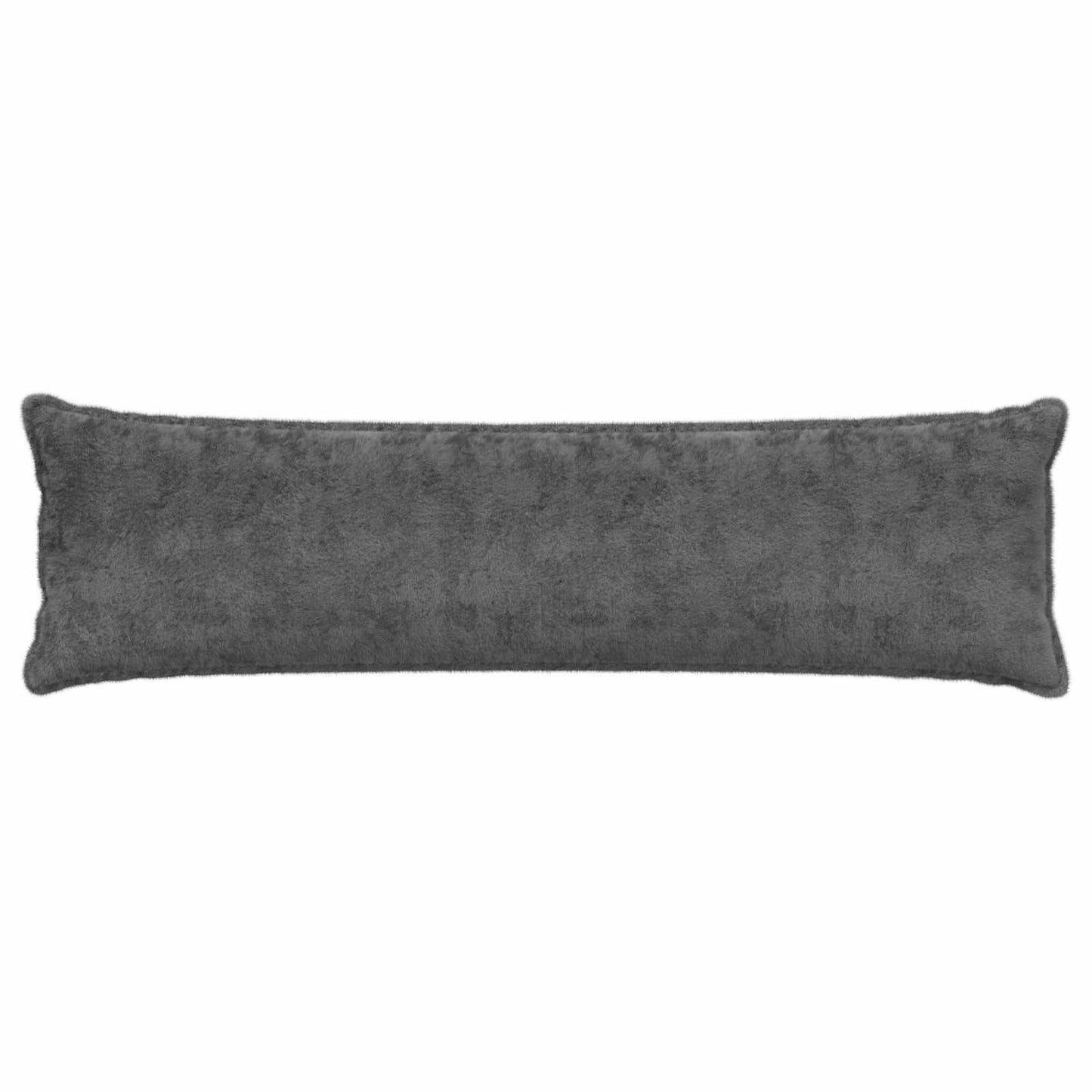 Pudebetræk HOUTEN Mørkegrå 40 x 145 cm Faux Kanin Pels