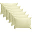 Pudebetræk 6 stk. HOUTEN Cremefarvet 40 x 60 cm Polyester
