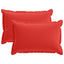 Pudebetræk 2 stk. HOUTEN Rød 40 x 60 cm Polyester