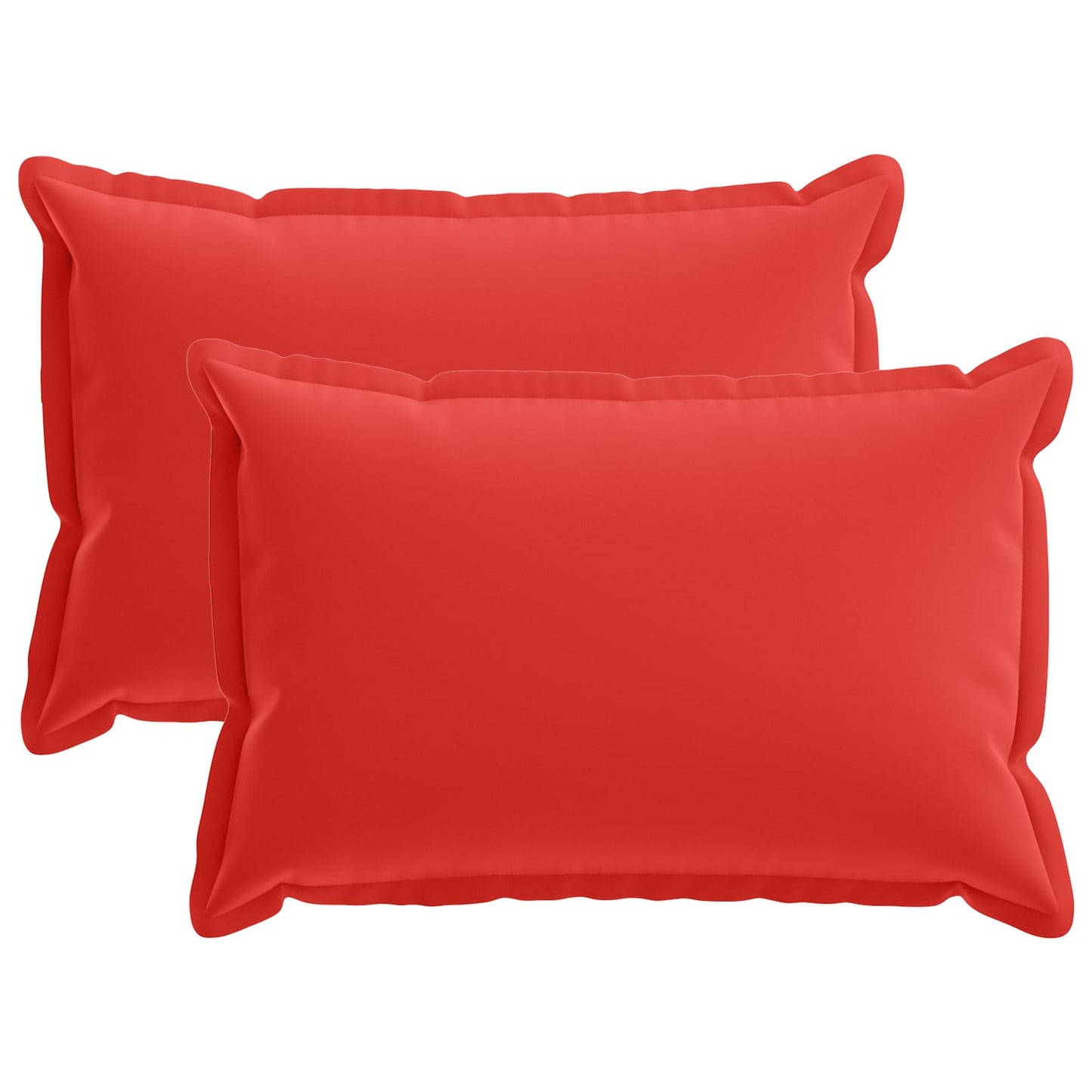 Pudebetræk 2 stk. HOUTEN Rød 40 x 60 cm Polyester