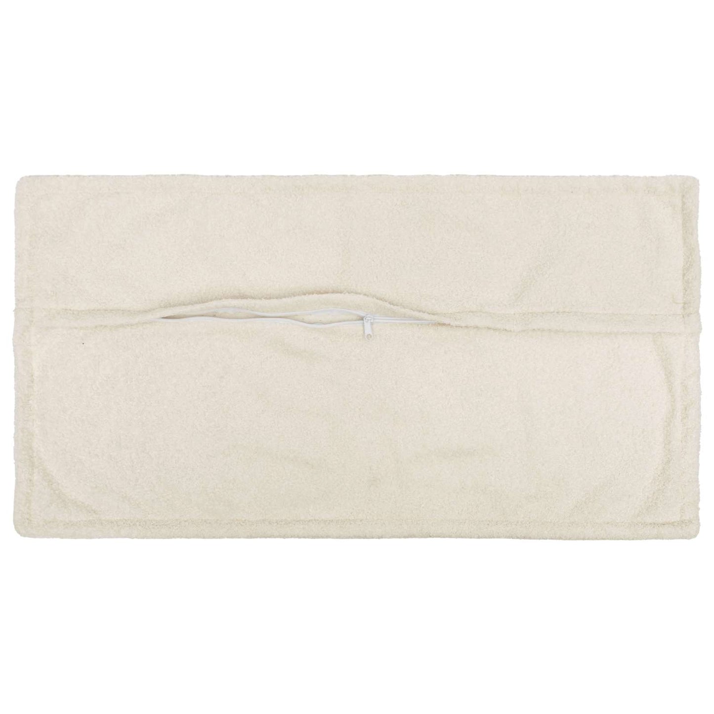 Pudebetræk 6 pcs HOUTEN Cremefarvet 40 x 70 cm Bouclé