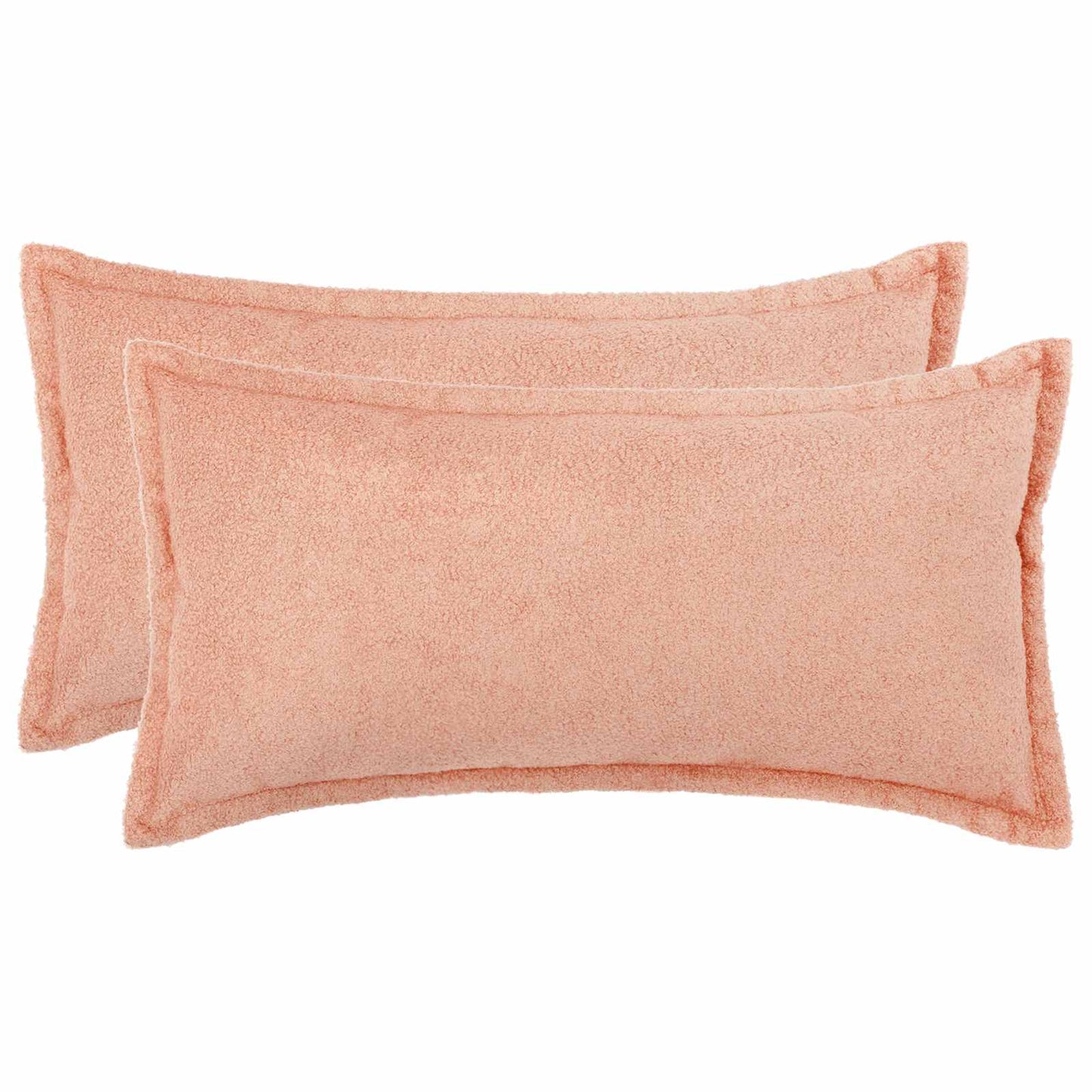 Pudebetræk 2 pcs HOUTEN Lyserød 40 x 70 cm Bouclé