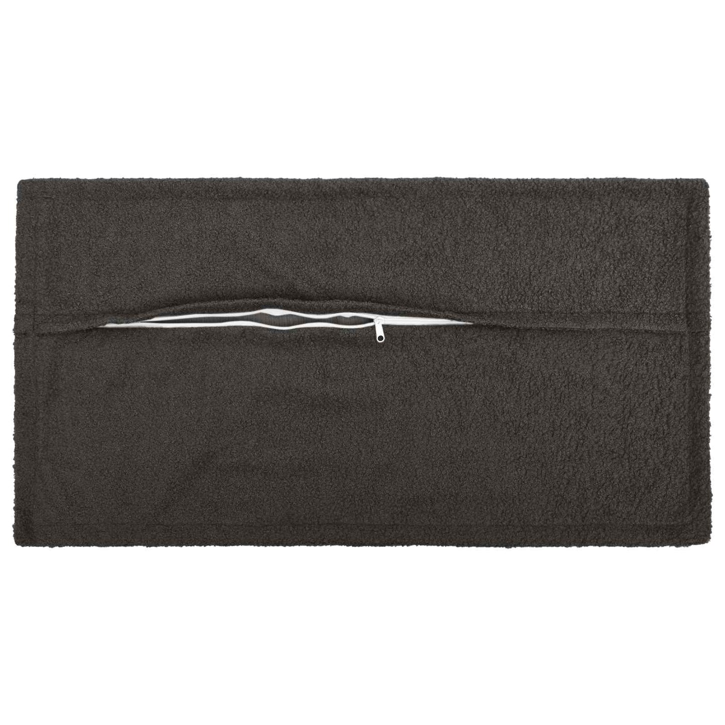 Pudebetræk 2 pcs HOUTEN Mørkegrå 40 x 70 cm Bouclé