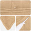 Pudebetræk 6 stk. HOUTEN Cremefarvet 40 x 70 cm Faux Kanin Pels