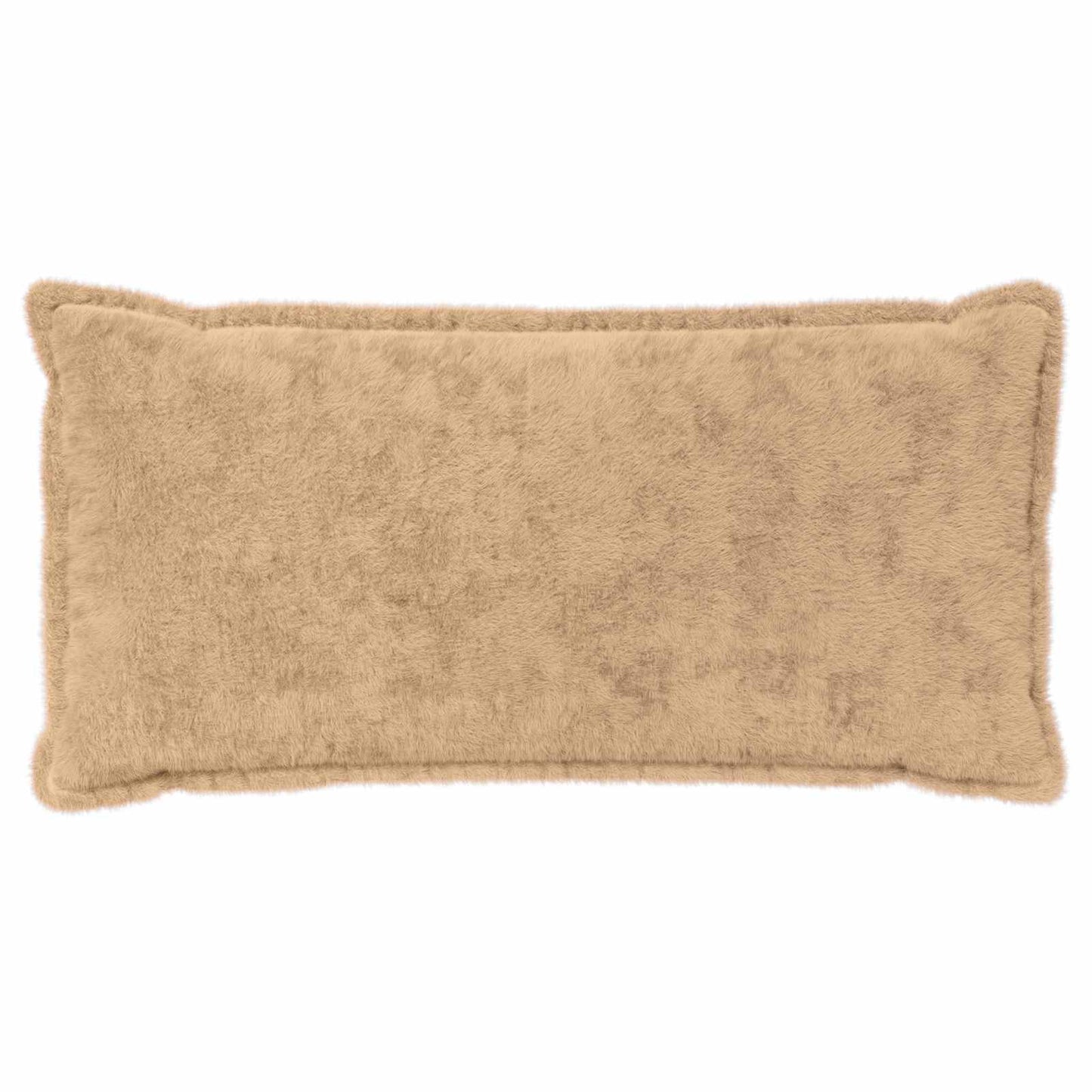 Pudebetræk 6 stk. HOUTEN Cremefarvet 40 x 70 cm Faux Kanin Pels