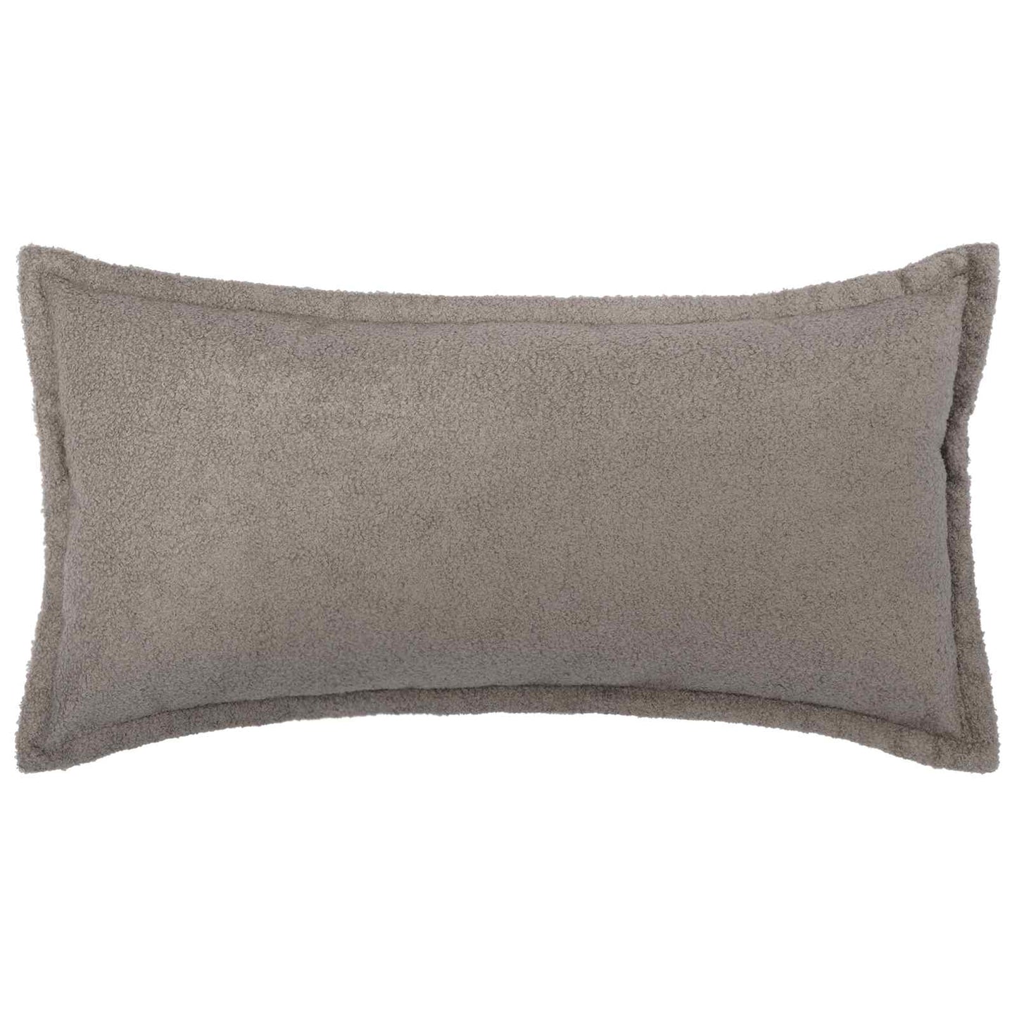 Pudebetræk 12 pcs HOUTEN Lysegrå 40 x 80 cm Bouclé