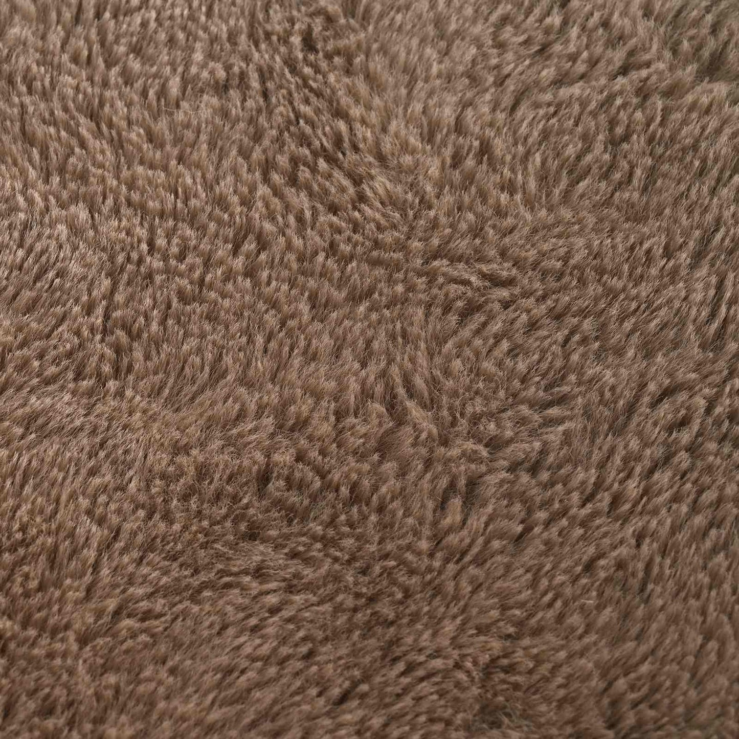 Pudebetræk 2 stk. HOUTEN Lys Brun 40 x 80 cm Faux Kanin Pels