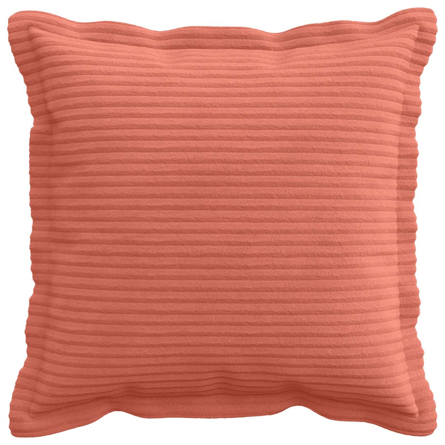 Pudebetræk 12 stk. HOUTEN Rød orange 45 x 45 cm cordfløjl