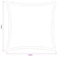Pudebetræk 2 stk. HOUTEN Gul 45 x 45 cm cordfløjl