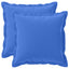 Pudebetræk 2 stk. HOUTEN Kongelig blå 45 x 45 cm Polyester