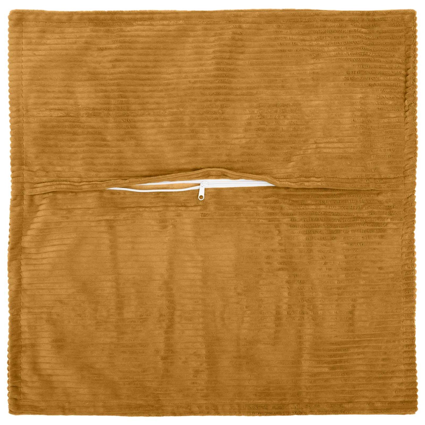 Pudebetræk 6 stk. HOUTEN Gul 50 x 50 cm cordfløjl