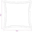 Pudebetræk 6 pcs HOUTEN Lysegrå 50 x 50 cm Bouclé