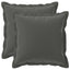 Pudebetræk 2 stk. HOUTEN Antracit 50 x 50 cm Polyester