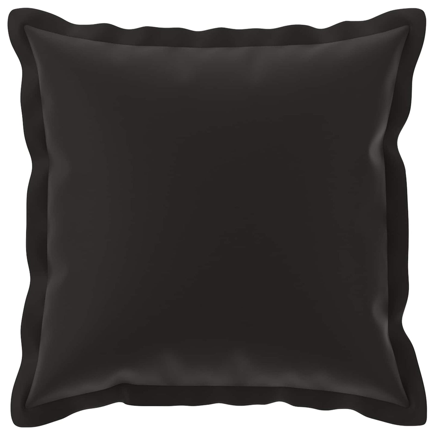 Pudebetræk 12 stk. HOUTEN Sort 50 x 50 cm Polyester