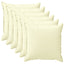 Pudebetræk 6 stk. HOUTEN Cremefarvet 50 x 50 cm Polyester