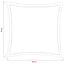 Pudebetræk 2 stk. HOUTEN Sort 50 x 50 cm Flannel
