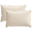 Pudebetræk 2 stk. HOUTEN Cremefarvet 50 x 75 cm Chenille Stof