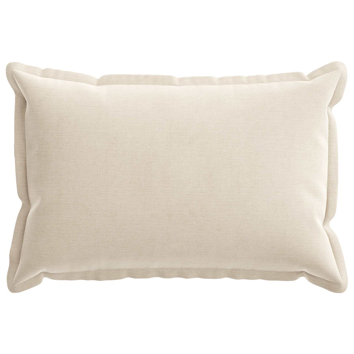 Pudebetræk 2 stk. HOUTEN Cremefarvet 50 x 75 cm Chenille Stof