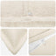 Pudebetræk 2 pcs HOUTEN Cremefarvet 50 x 80 cm Bouclé