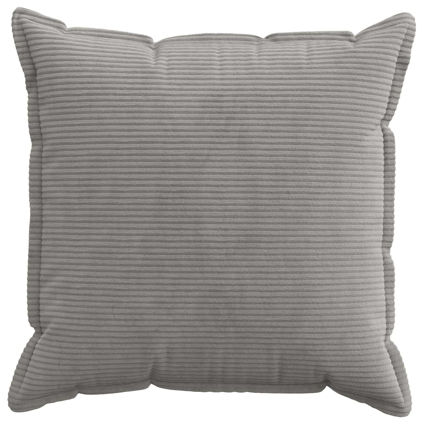 Pudebetræk 2 stk. HOUTEN Lysegrå 55 x 55 cm cordfløjl