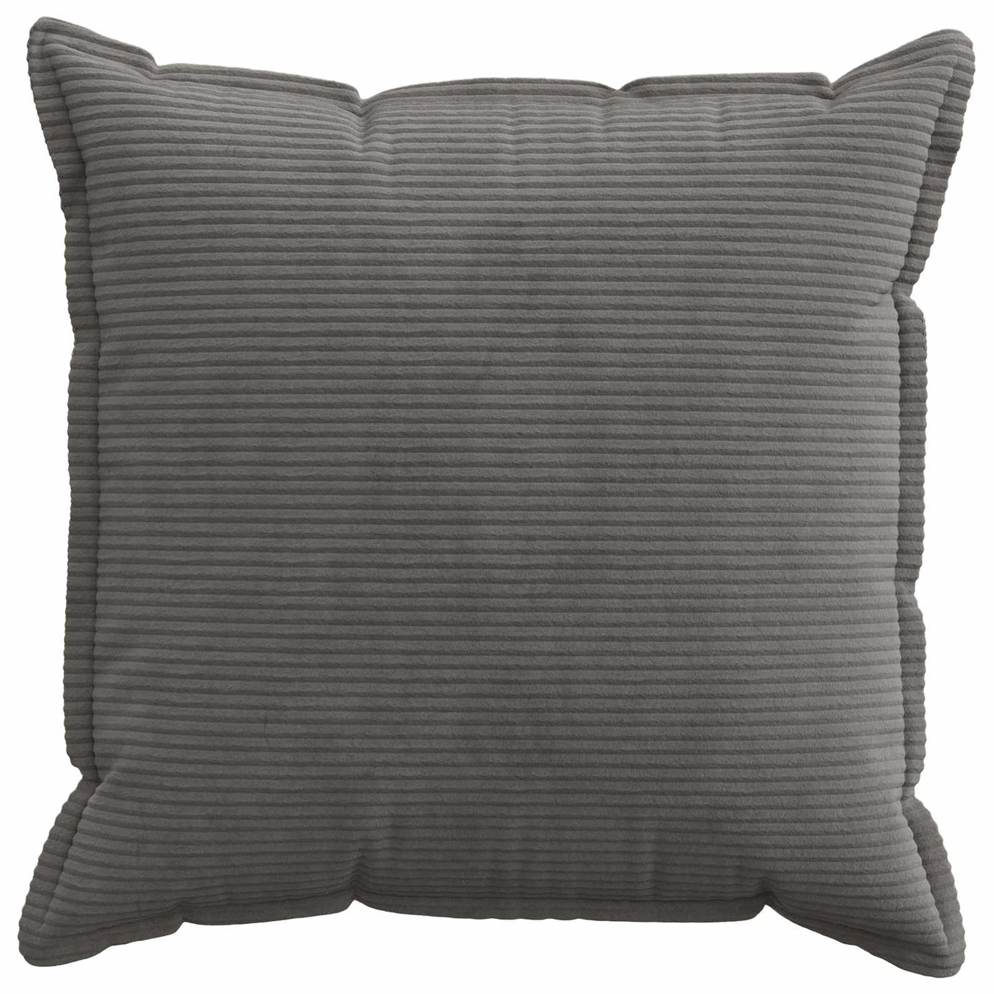 Pudebetræk 2 stk. HOUTEN Mørkegrå 55 x 55 cm cordfløjl