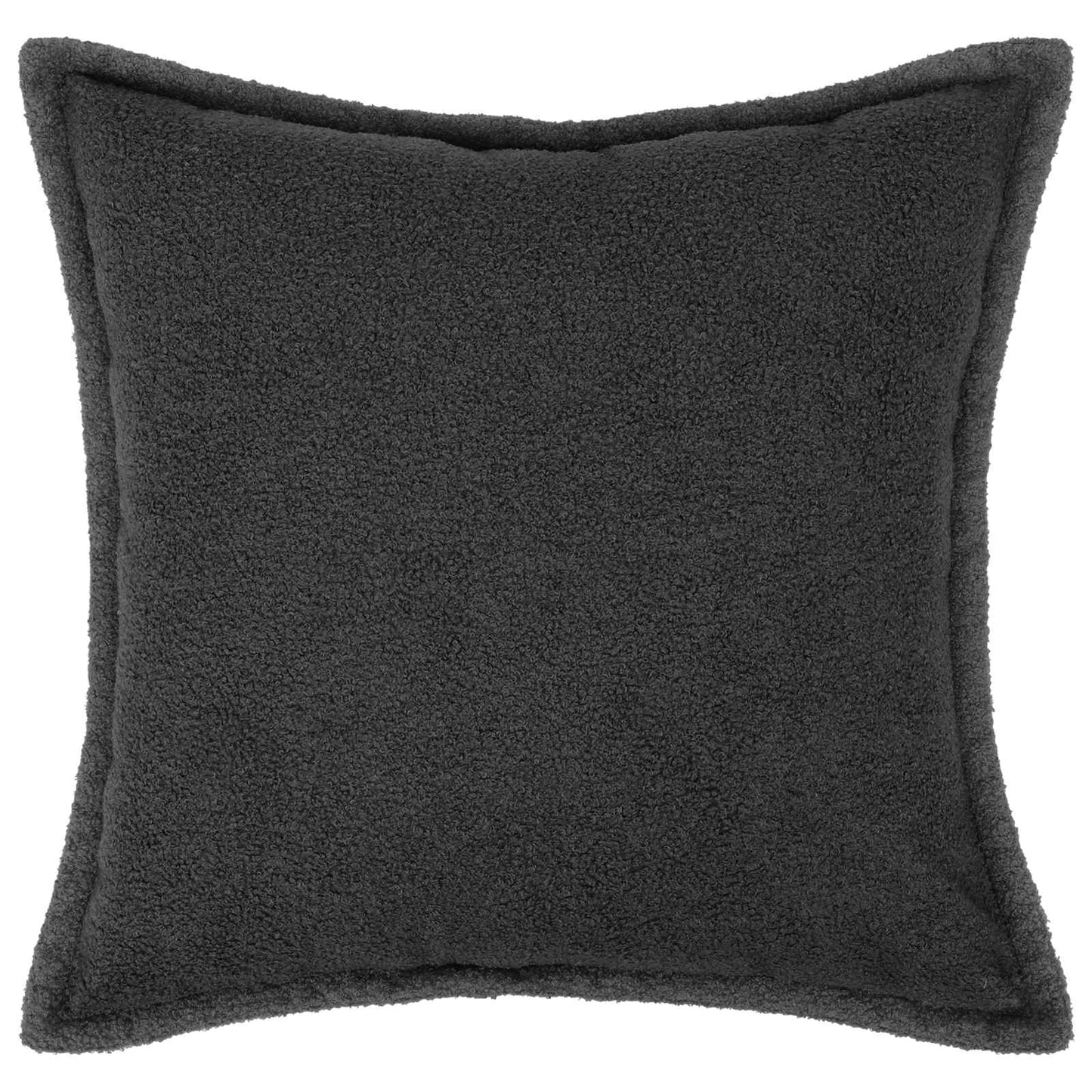 Pudebetræk 6 pcs HOUTEN Mørkegrå 65 x 65 cm Bouclé