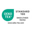 Pudebetræk 6 pcs HOUTEN Sort 65 x 65 cm Bouclé