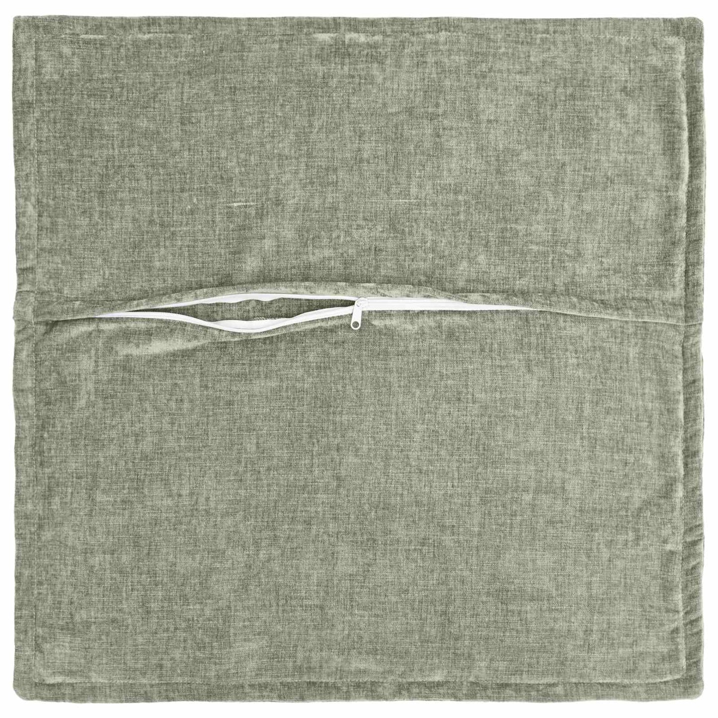 Pudebetræk 2 stk. HOUTEN Grøn 70 x 70 cm Chenille Stof