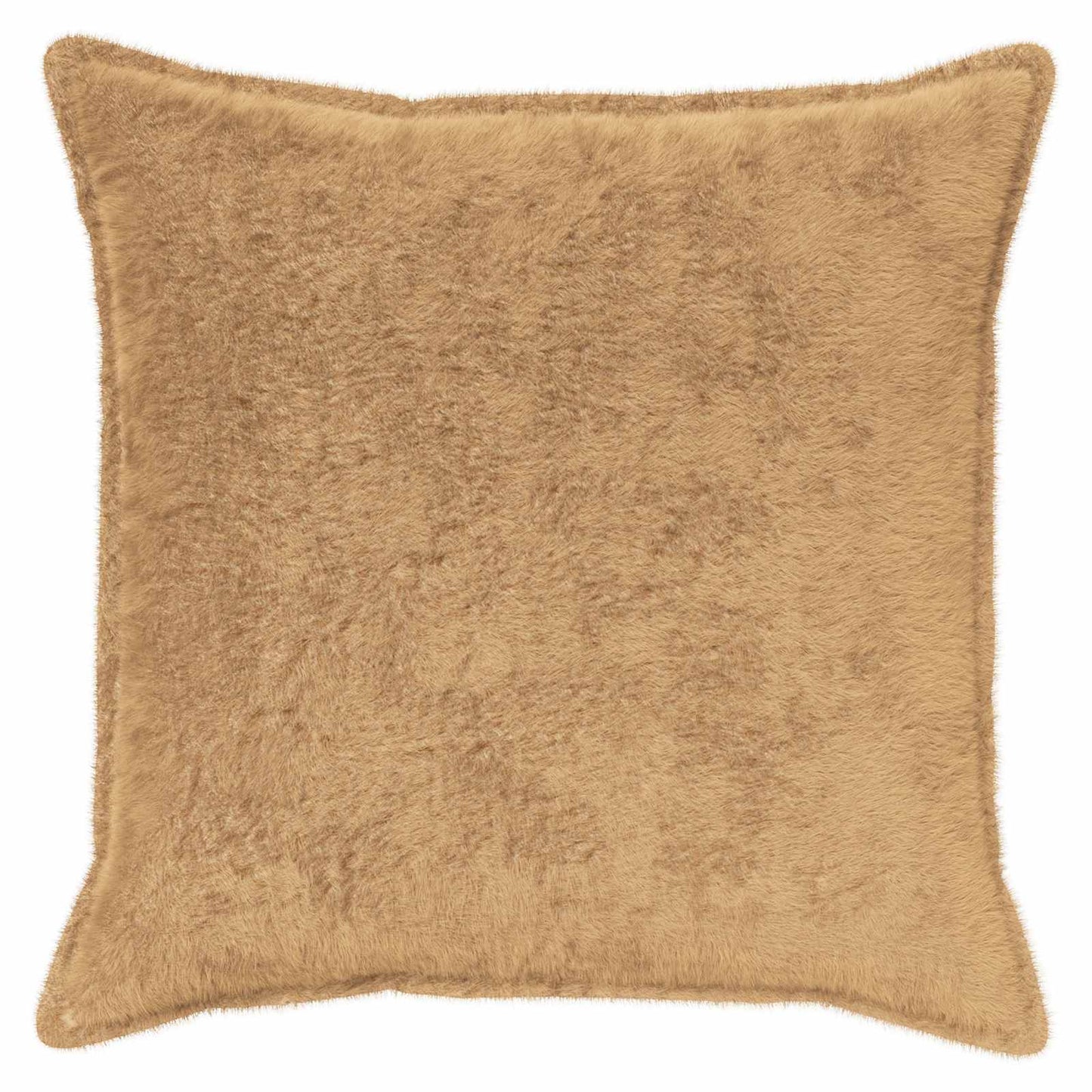 Pudebetræk 6 stk. HOUTEN Gråbrun 70 x 70 cm Faux Kanin Pels