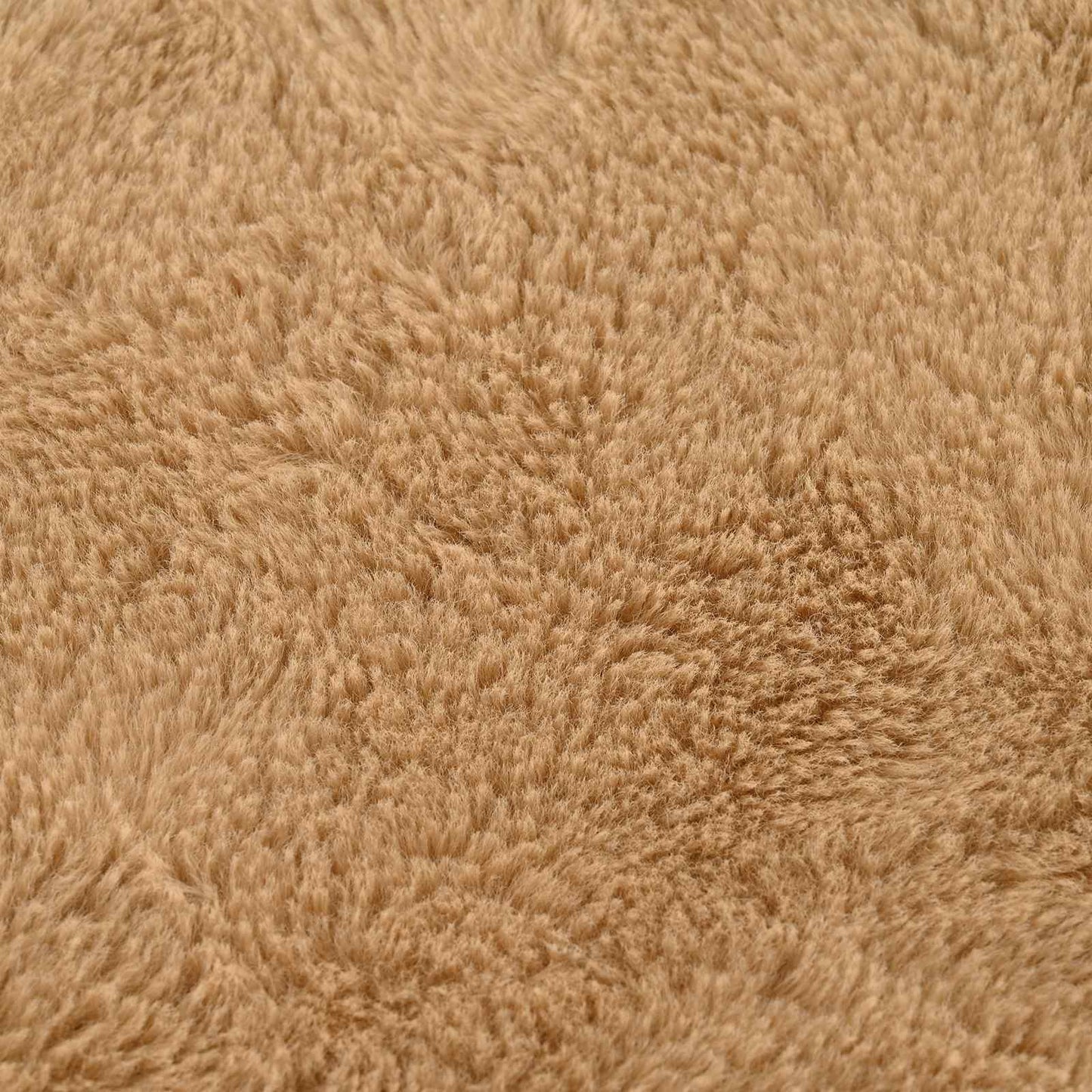Pudebetræk 6 stk. HOUTEN Gråbrun 70 x 70 cm Faux Kanin Pels