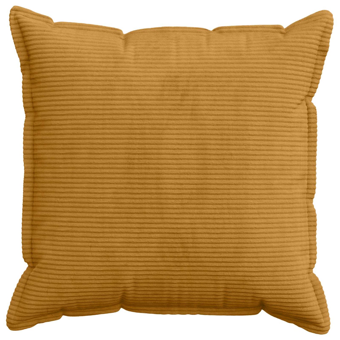 Pudebetræk 6 stk. HOUTEN Gul 80 x 80 cm cordfløjl