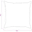 Pudebetræk 6 pcs HOUTEN Lyserød 80 x 80 cm Bouclé
