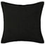 Pudebetræk 2 pcs HOUTEN Sort 80 x 80 cm Bouclé