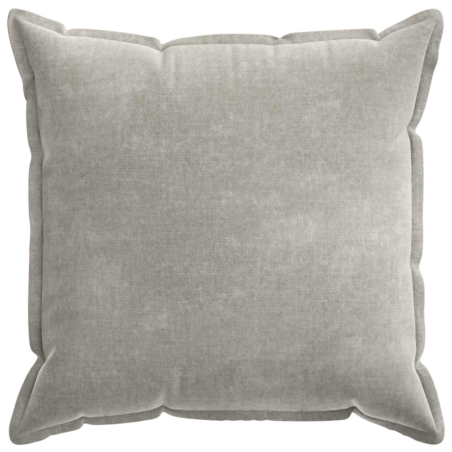 Pudebetræk 2 stk. HOUTEN Lysegrå 80 x 80 cm Chenille Stof