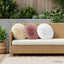 Pude med pude HEERLEN 6 stk. Hvid PV Fleece