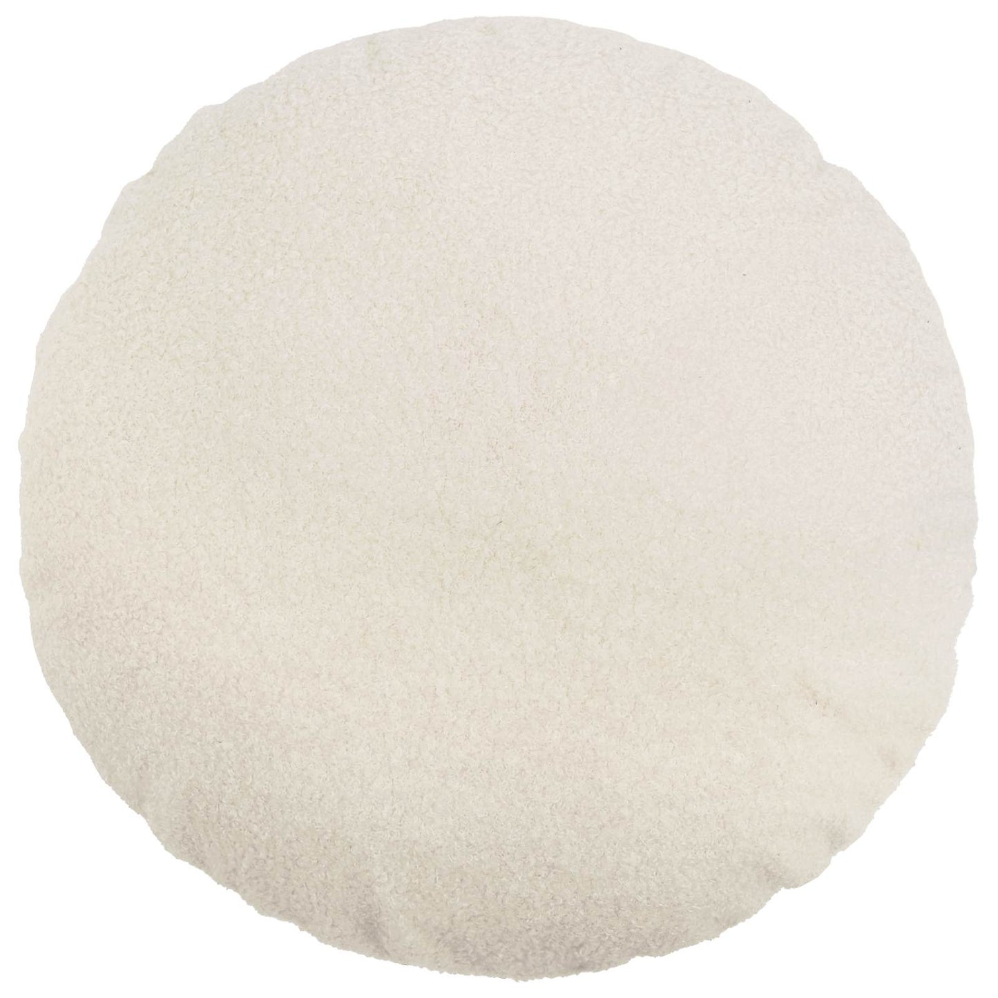 Pudebetræk 6 pcs HEERLEN Cremefarvet Ø 40 cm Bouclé