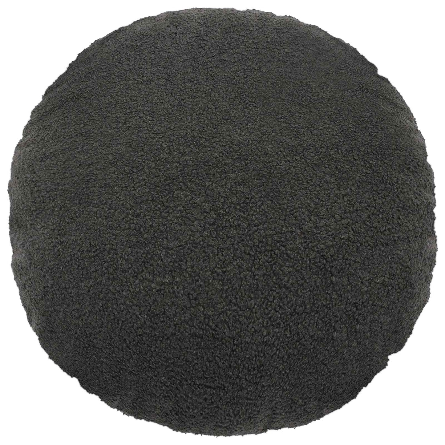 Pudebetræk 6 pcs HEERLEN Mørkegrå Ø 40 cm Bouclé