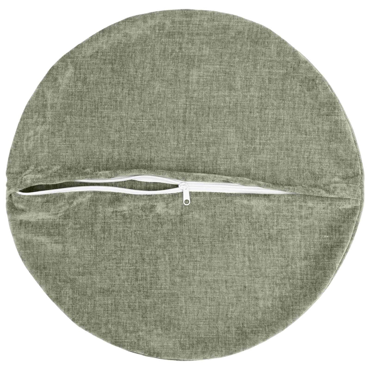 Pudebetræk 6 stk. HEERLEN Grøn Ø 40 cm Chenille Stof
