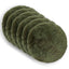 Pudebetræk 6 pcs HEERLEN Grøn Ø 50 cm PV Fleece