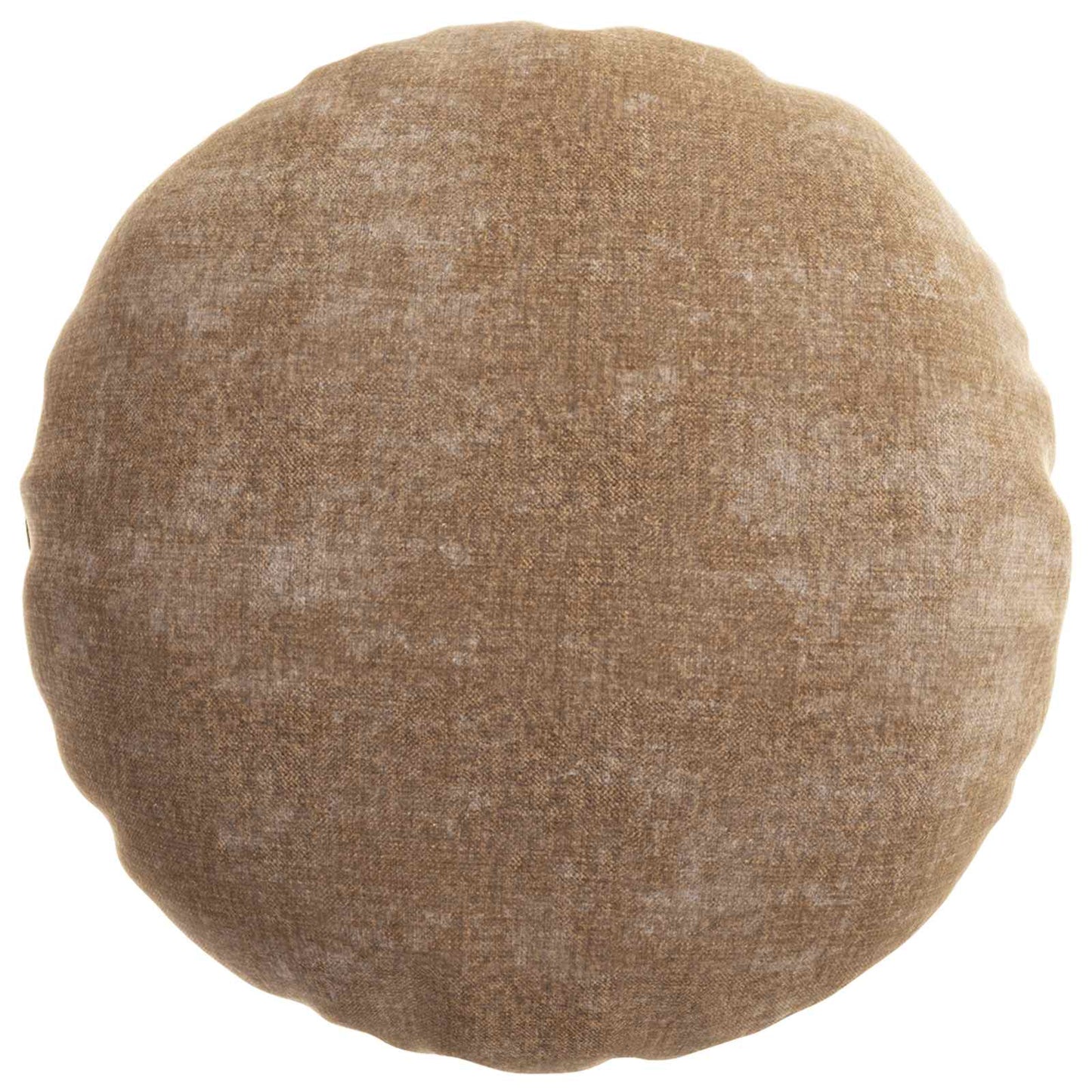 Pudebetræk 6 stk. HEERLEN Brun Ø 60 cm Chenille Stof