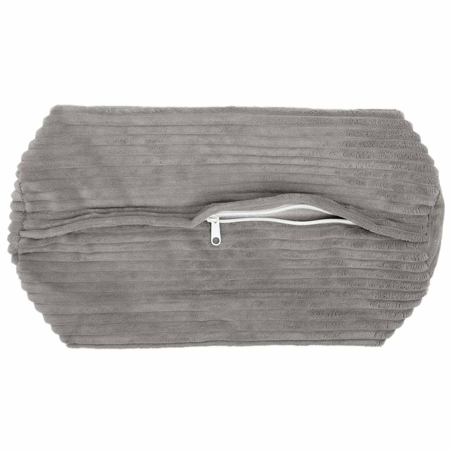 Pudebetræk 2 pcs HEERLEN Lysegrå Ø 15 x 40 cm cordfløjl