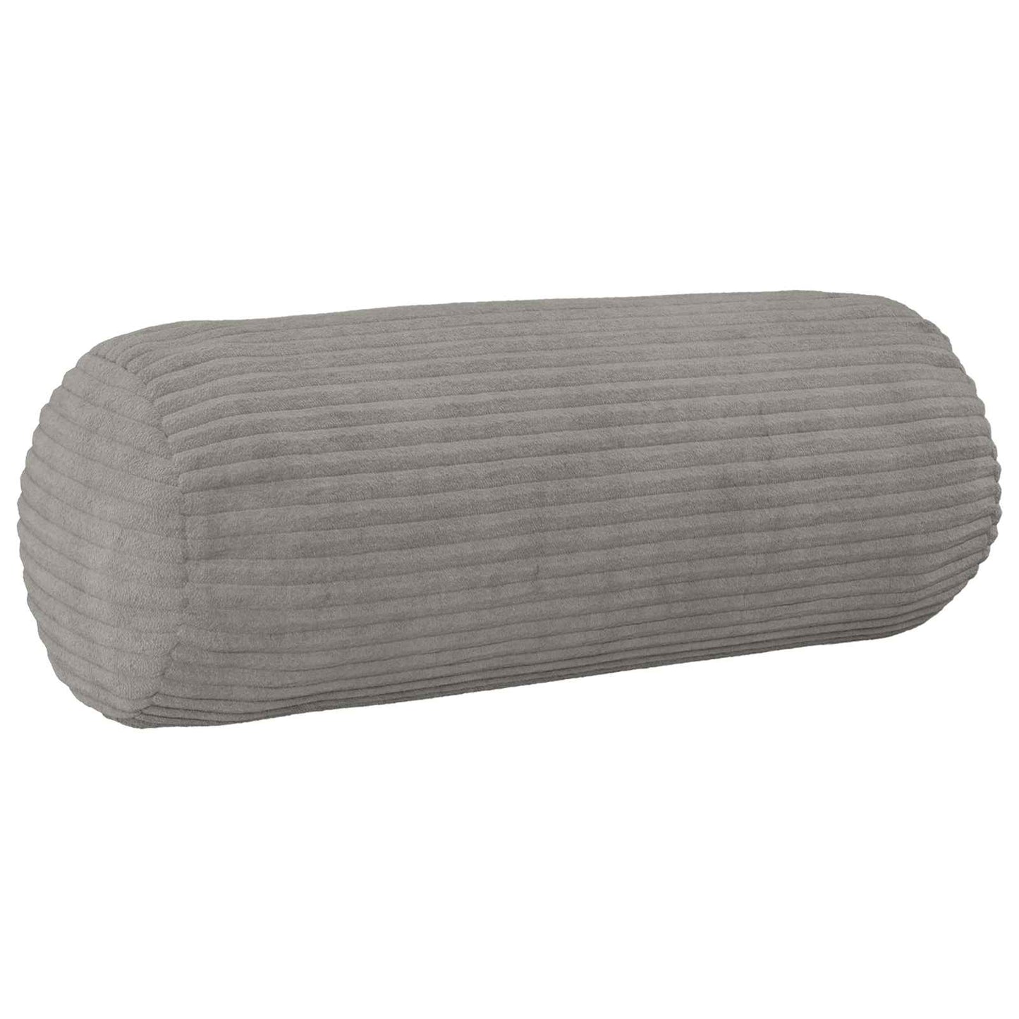 Pudebetræk 6 pcs HEERLEN Lysegrå Ø 15 x 40 cm cordfløjl