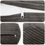 Pudebetræk 6 pcs HEERLEN Mørkegrå Ø 15 x 40 cm cordfløjl