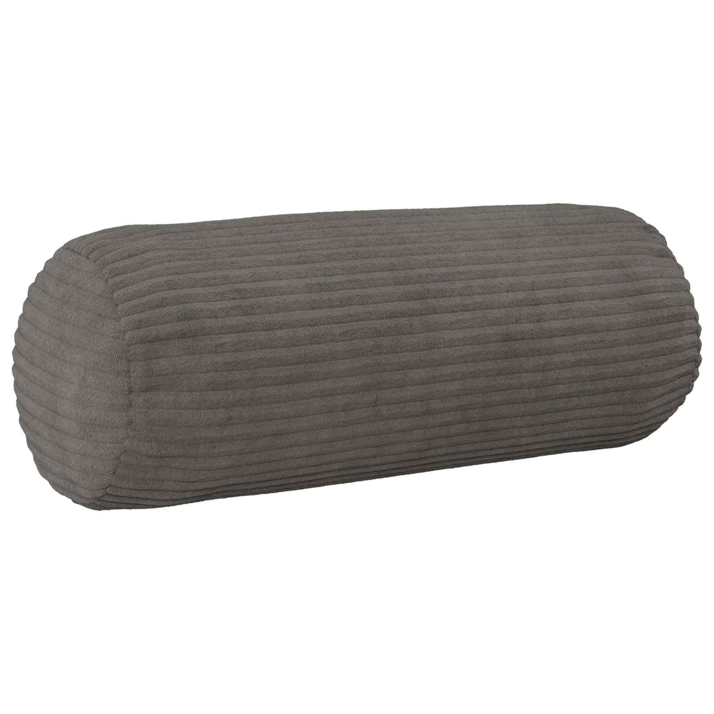 Pudebetræk 6 pcs HEERLEN Mørkegrå Ø 15 x 40 cm cordfløjl